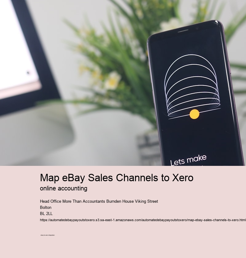 Map eBay Sales Channels to Xero