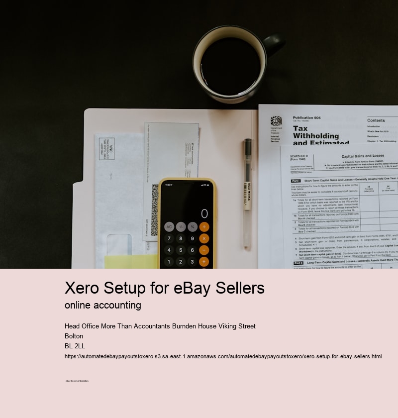 Xero Setup for eBay Sellers